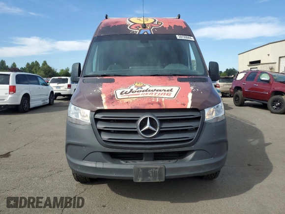 2021 Mercedes-Benz Sprinter Cargo Cargo with VIN W1Y40BHY2MT064354, listed as a Copart auction lot 59735044 with 55,248 mi miles and Salvage Title. Bid and sale history available at DreamBid. Image 5.