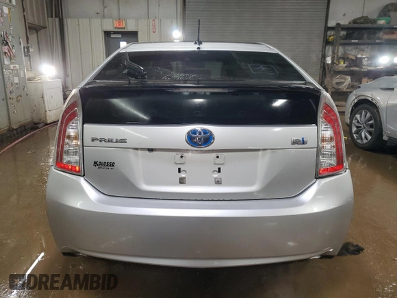2014 Toyota Prius Four with VIN JTDKN3DU2E1757430, listed as a Copart auction lot 49636195 with 136,818 mi miles and Salvage Title. Bid and sale history available at carsss.com. Image 6.