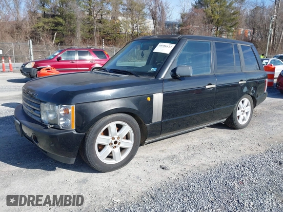 2003 Land Rover Range Rover HSE with VIN SALME11403A138235, listed as a IAAI auction lot 41586123 with 173,546 mi miles and . Bid and sale history available at DreamBid. Image 2.