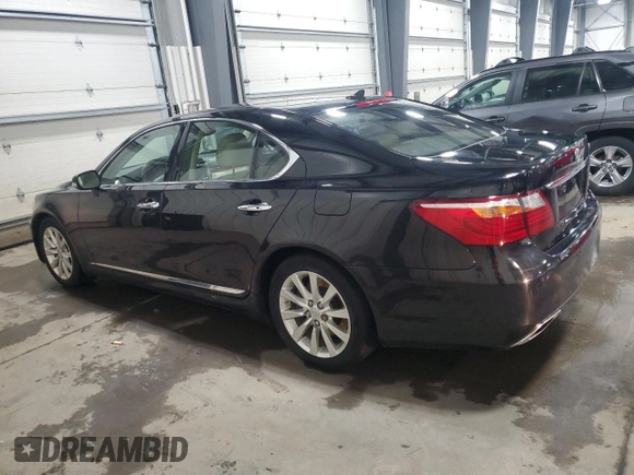 2011 Lexus LS 460 z VIN JTHCL5EF6B5009790, wystawiony jako Copart lot #43873435 z przebiegiem 172 242 mil mil oraz Szkoda całkowita • Salvage title. Historia ofert i sprzedaży dostępna na DreamBid. Obrazek 2.
