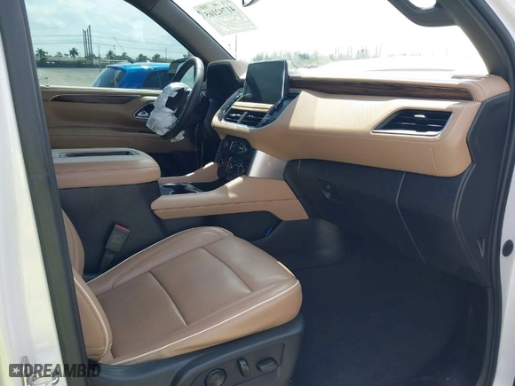 2021 Chevrolet Tahoe Premier with VIN 1GNSCSKD6MR117764, listed as a IAAI auction lot 41792165 with 51,743 mi miles. Bid and sale history available at carsss.com. Image 5.
