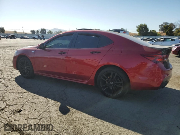 2020 Acura TLX w/Advance Pkg with VIN 19UUB3F88LY000121, listed as a Copart auction lot 71246914 with 33,202 mi miles and Salvage Title. Bid and sale history available at carsss.com. Image 2.
