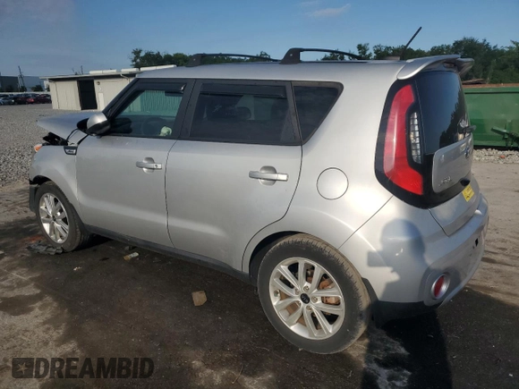 2018 Kia Soul + with VIN KNDJP3A50J7560864, listed as a Copart auction lot 53002155 with 43,968 mi miles and Salvage Title. Bid and sale history available at carsss.com. Image 2.