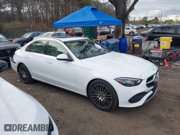 2023 Mercedes-Benz C 300 with VIN W1KAF4HB0PR099804, listed as a IAAI auction lot 42030429 with 35,588 mi miles and . Bid and sale history available at DreamBid. Image 13.