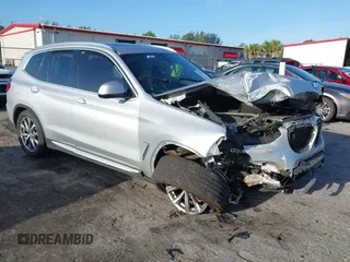 2019 BMW X3 xDrive30i with VIN 5UXTR9C52KLD92349, listed as a IAAI auction lot 41962148 with Not Provided miles and . Bid and sale history available at DreamBid. Image 1.
