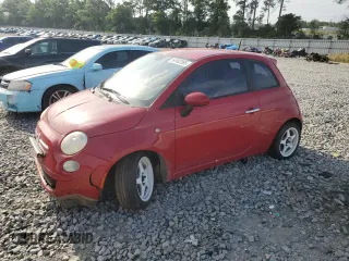 2013 FIAT 500 Pop with VIN 3C3CFFAR4DT544414, listed as a Copart auction lot 58583835 with 86,147 mi miles and Non repairable. Bid and sale history available at DreamBid. Image 1.