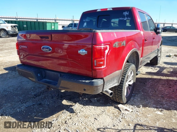 2015 Ford F-150 XLT с VIN 1FTEW1EG9FFA84616, выставлен на аукционе IAAI как лот 41653922 с пробегом 189 692 миль миль и . История ставок и продаж доступна на DreamBid. Изображение 4.