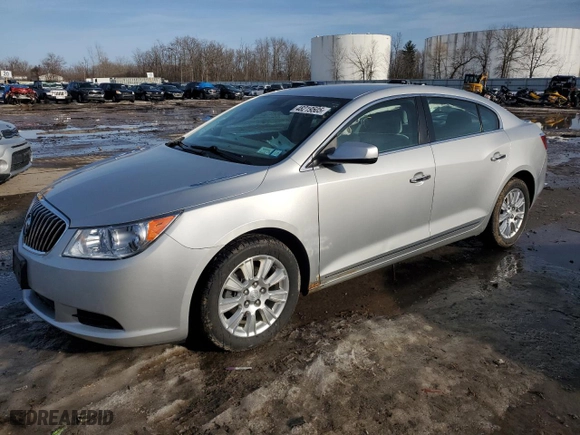 2013 Buick LaCrosse with VIN 1G4GA5ER1DF128598, listed as a Copart auction lot 48219505 with 46,041 mi miles and Salvage Title. Bid and sale history available at carsss.com. Image 1.