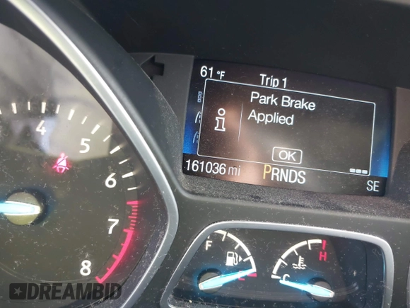 2017 Ford Escape S with VIN 1FMCU0F74HUA36666, listed as a IAAI auction lot 42401895 with 161,036 mi miles and . Bid and sale history available at DreamBid. Image 15.