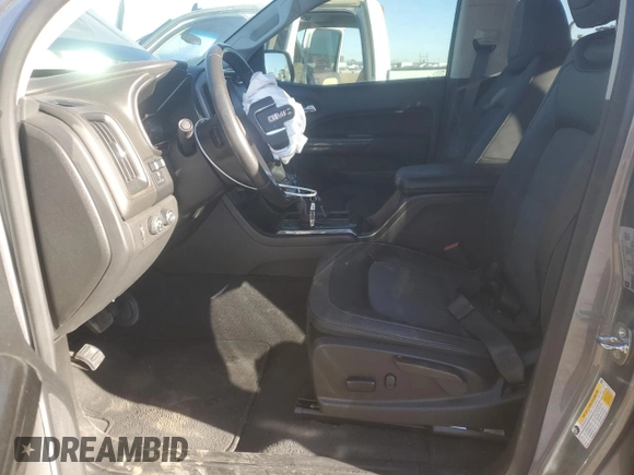 2022 GMC Canyon 4WD AT4 w/Leather with VIN 1GTG6FEN2N1287329, listed as a Copart auction lot 46471595 with 38,694 mi miles and Salvage Title. Bid and sale history available at carsss.com. Image 7.