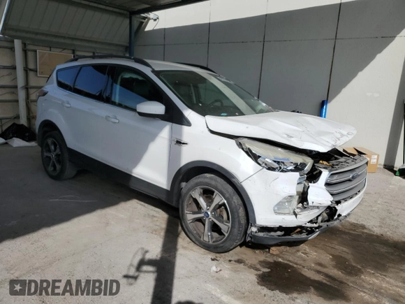 2017 Ford Escape SE with VIN 1FMCU0GD1HUE02085, listed as a Copart auction lot 46275885 with 155,003 mi miles and Salvage Title. Bid and sale history available at carsss.com. Image 4.