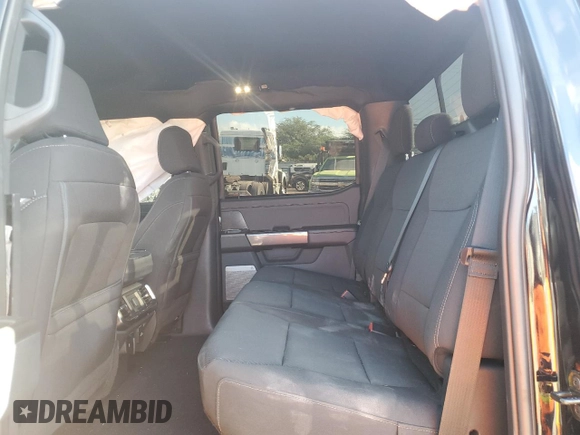 2023 Ford F-150 XL with VIN 1FTFW1E87PKE76757, listed as a Copart auction lot 87314154 with 10,280 mi miles and Salvage Title. Bid and sale history available at carsss.com. Image 11.
