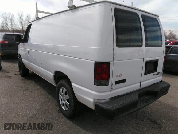 2010 Ford Econoline Cargo Commercial with VIN 1FTNE2EW0ADA98103, listed as a IAAI auction lot 41735290 with 143,717 mi miles and . Bid and sale history available at DreamBid. Image 3.