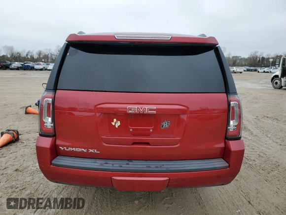 2015 GMC Yukon XL SLT with VIN 1GKS1HKC0FR113662, listed as a Copart auction lot 42992245 with 186,904 mi miles and Salvage Title. Bid and sale history available at carsss.com. Image 6.