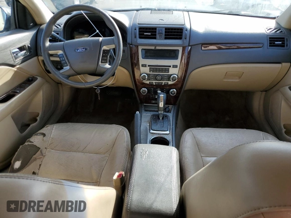 2012 Ford Fusion SEL with VIN 3FAHP0JAXCR149502, listed as a Copart auction lot 52433465 with 228,886 mi miles and Salvage Title. Bid and sale history available at DreamBid. Image 8.