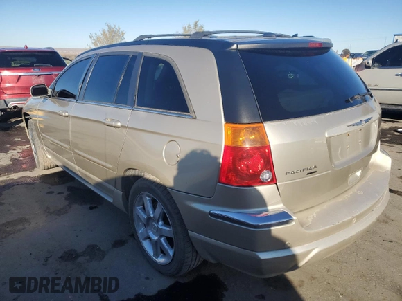 2005 Chrysler Pacifica z VIN 2C8GF78455R265201, wystawiony jako Copart lot #80776974 z przebiegiem 213 142 mil mil oraz Czysty tytuł • Clean title. Historia ofert i sprzedaży dostępna na DreamBid. Obrazek 2.