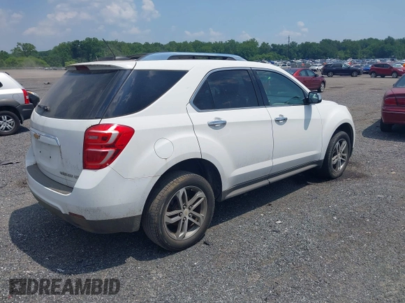 2016 Chevrolet Equinox LTZ with VIN 2GNFLGEK6G6146464, listed as a IAAI auction lot 42592421 with 126,354 mi miles and . Bid and sale history available at DreamBid. Image 4.