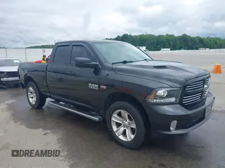 2016 Ram 1500 Sport with VIN 1C6RR7HT0GS311115, listed as a IAAI auction lot 42334344 with 77,556 mi miles and . Bid and sale history available at DreamBid. Image 1.