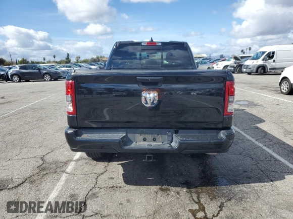2024 Ram 1500 Tradesman with VIN 1C6SRECG7RN123192, listed as a Copart auction lot 45381105 with 11,283 mi miles and Salvage title. Bid and sale history available at DreamBid. Image 6.