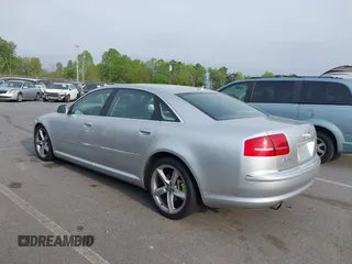 2008 Audi A8 L 4.2L with VIN WAUMV94E68N002117, listed as a IAAI auction lot 41992209 with 113,951 mi miles. Bid and sale history available at carsss.com. Image 3.