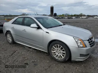2013 Cadillac CTS Luxury with VIN 1G6DE5E5XD0137864, listed as a Copart auction lot 50077885 with 112,471 mi miles and Salvage title. Bid and sale history available at DreamBid. Image 4.