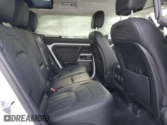2022 Land Rover Defender S with VIN SALEJERX5N2078150, listed as a Copart auction lot 86412374 with 33,768 mi miles and Salvage title. Bid and sale history available at DreamBid. Image 11.