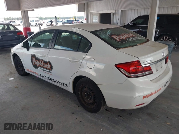 2013 Honda Civic LX with VIN 19XFB2F53DE069765, listed as a IAAI auction lot 42454798 with 198,773 mi miles and . Bid and sale history available at DreamBid. Image 3.