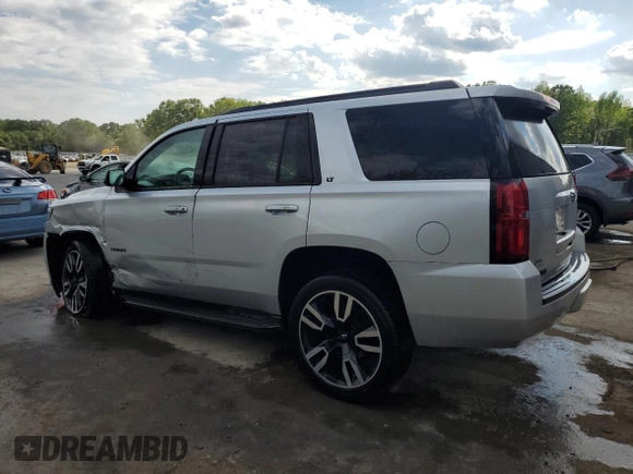 2018 Chevrolet Tahoe LT with VIN 1GNSKBKC6JR168185, listed as a Copart auction lot 55502305 with 96,905 mi miles and Salvage title. Bid and sale history available at DreamBid. Image 2.