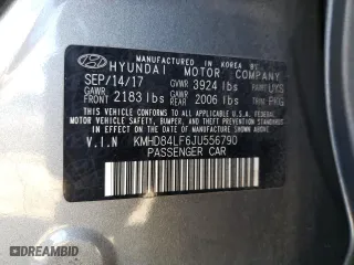 2018 Hyundai Elantra Value Edition with VIN KMHD84LF6JU556790, listed as a Copart auction lot 49015175 with 68,910 mi miles and Salvage Title. Bid and sale history available at carsss.com. Image 12.