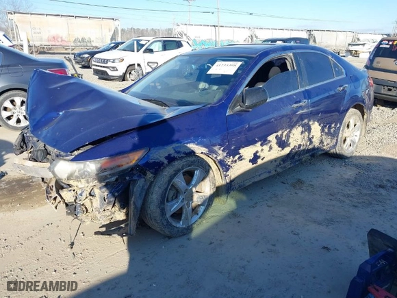 2014 Acura TSX Tech Pkg with VIN JH4CU2F61EC002255, listed as a IAAI auction lot 41235398 with 1 miles. Bid and sale history available at carsss.com. Image 2.