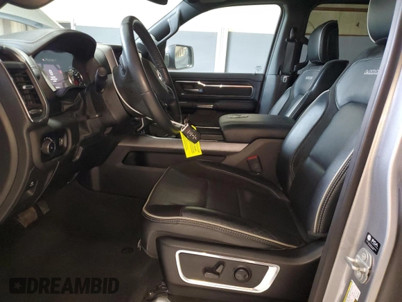 2024 Ram 1500 Laramie with VIN 1C6SRFJT5RN223670, listed as a Copart auction lot 65283975 with 36,433 mi miles and Clean title. Bid and sale history available at DreamBid. Image 7.