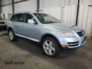 2007 Volkswagen Touareg V6 with VIN WVGZE77LX7D023186, listed as a Copart auction lot 71650314 with 99,577 mi miles and Clean Title. Bid and sale history available at DreamBid. Image 4.