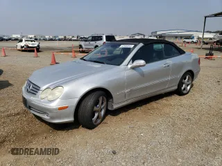 2005 Mercedes-Benz CLK-Class 3.2L with VIN WDBTK65J75F144160, listed as a Copart auction lot 62669544 with 85,390 mi miles and Clean Title. Bid and sale history available at carsss.com. Image 1.