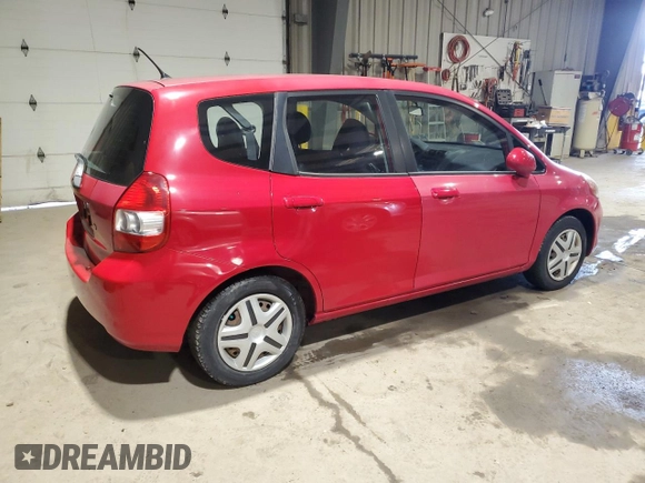 2008 Honda Fit with VIN JHMGD37428S006278, listed as a Copart auction lot 48774045 with 108,515 mi miles and Clean Title. Bid and sale history available at carsss.com. Image 3.