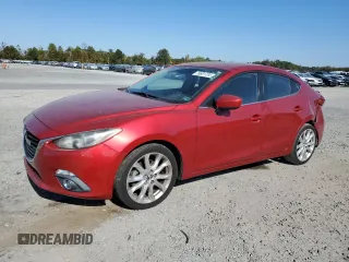 2015 Mazda 3 S Touring with VIN JM1BM1V39F1227583, listed as a Copart auction lot 76681734 with 163,744 mi miles and Salvage Title. Bid and sale history available at DreamBid. Image 1.