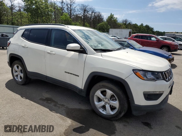 2020 Jeep Compass Latitude z VIN 3C4NJDBB5LT173917, wystawiony jako Copart lot #65556555 z przebiegiem 38 539 mil mil oraz Szkoda całkowita • Salvage title. Historia ofert i sprzedaży dostępna na DreamBid. Obrazek 4.