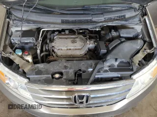 2011 Honda Odyssey EX-L with VIN 5FNRL5H63BB077325, listed as a Copart auction lot 55030675 with 203,062 mi miles and Salvage Title. Bid and sale history available at DreamBid. Image 12.