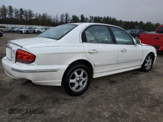 2005 Hyundai Sonata GLS with VIN KMHWF35H75A147292, listed as a Copart auction lot 74487703 with 163,696 mi miles and Salvage Title. Bid and sale history available at carsss.com. Image 3.