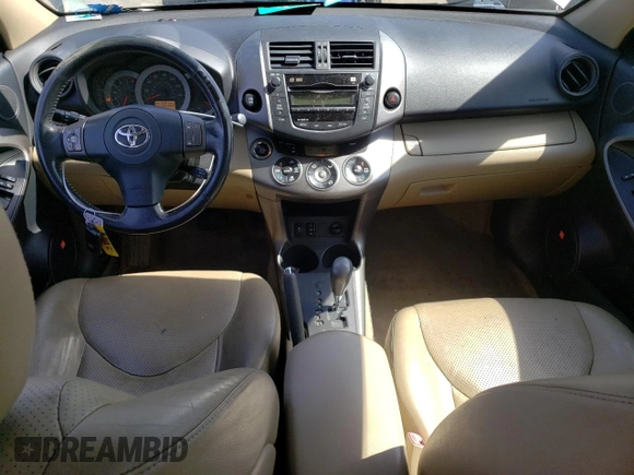 2010 Toyota RAV4 Ltd with VIN JTMDK4DV4AD013224, listed as a Copart auction lot 52075325 with 201,027 mi miles and Salvage Title. Bid and sale history available at carsss.com. Image 8.
