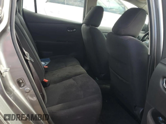 2015 Nissan LEAF SV with VIN 1N4AZ0CP5FC325081, listed as a Copart auction lot 62681513 with 90,329 mi miles. Bid and sale history available at carsss.com. Image 10.