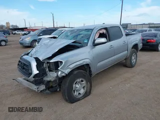2022 Toyota Tacoma SR with VIN 3TYAX5GN8NT060017, listed as a IAAI auction lot 41504710 with 55,317 mi miles and . Bid and sale history available at DreamBid. Image 16.