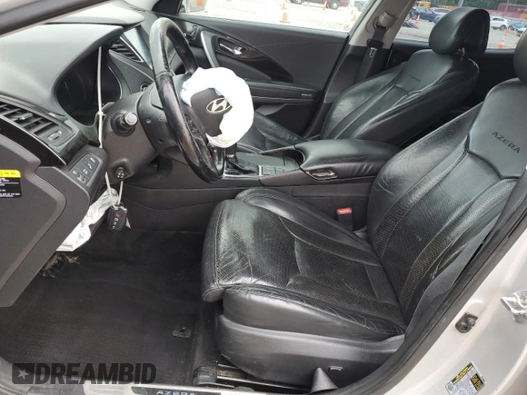 2015 Hyundai Azera with VIN KMHFG4JG9FA469367, listed as a Copart auction lot 61413525 with 136,608 mi miles and Salvage title. Bid and sale history available at DreamBid. Image 7.