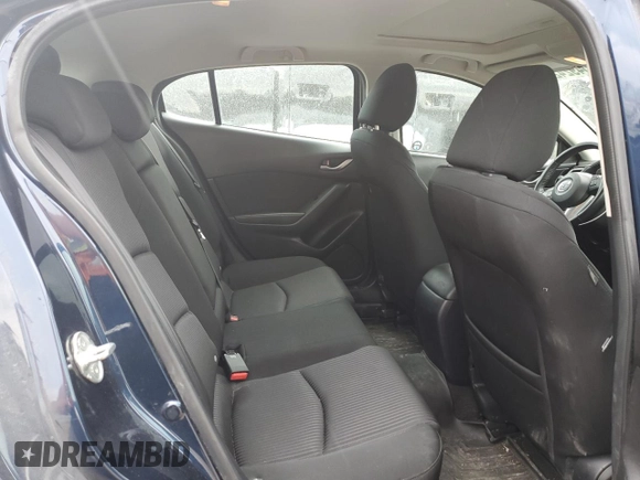 2015 Mazda 3 i Touring with VIN 3MZBM1L7XFM164015, listed as a Copart auction lot 54924275 with 189,258 mi miles and Salvage Title. Bid and sale history available at DreamBid. Image 10.