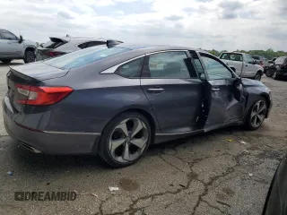 2020 Honda Accord Touring with VIN 1HGCV2F90LA028218, listed as a Copart auction lot 54593945 with 109,080 mi miles and Salvage title. Bid and sale history available at DreamBid. Image 3.