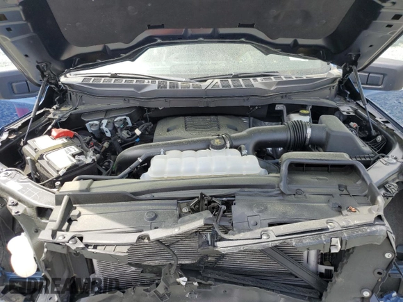 2022 Ford F-150 XL with VIN 1FTFW1E82NFB84178, listed as a Copart auction lot 52036065 with 18,382 mi miles and Salvage Title. Bid and sale history available at DreamBid. Image 11.