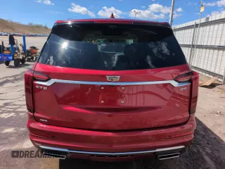 2024 Cadillac XT6 AWD Premium Luxury z VIN 1GYKPDRSXRZ711949, wystawiony jako Copart lot #53997145 z przebiegiem 8529 mil mil oraz Szkody całkowita. Historia ofert i sprzedaży dostępna na DreamBid. Obrazek 6.