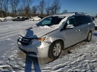 2015 Honda Odyssey EX-L with VIN 5FNRL5H66FB048813, listed as a Copart auction lot 46107255 with 175,888 mi miles and Clean Title. Bid and sale history available at carsss.com. Image 12.