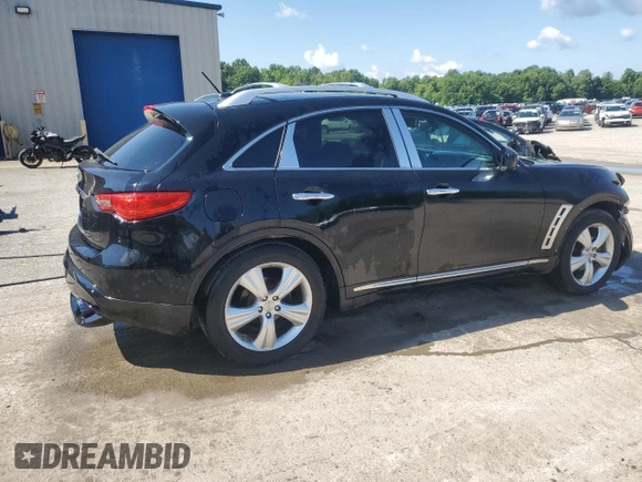 2011 Infiniti FX with VIN JN8AS1MW1BM732530, listed as a Copart auction lot 62831625 with 172,140 mi miles and Salvage title. Bid and sale history available at DreamBid. Image 3.