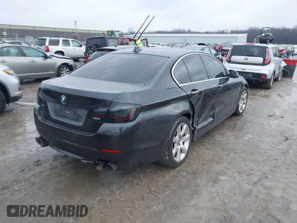 2013 BMW 5 Series 550i xDrive with VIN WBAFU9C55DDY71031, listed as a IAAI auction lot 41500889 with 149,596 mi miles and . Bid and sale history available at carsss.com. Image 4.