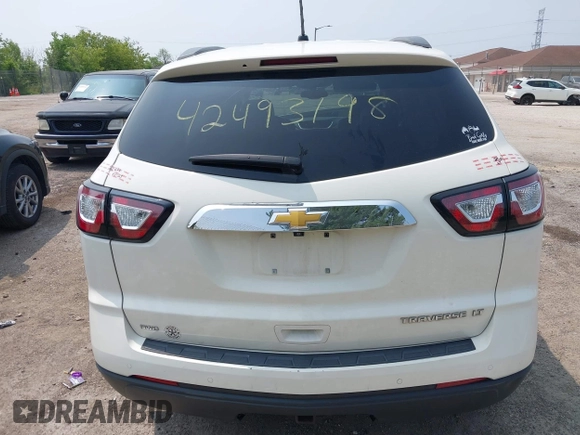 2015 Chevrolet Traverse LT with VIN 1GNKVHKD6FJ135079, listed as a IAAI auction lot 42493198 with Not provided miles and . Bid and sale history available at DreamBid. Image 15.